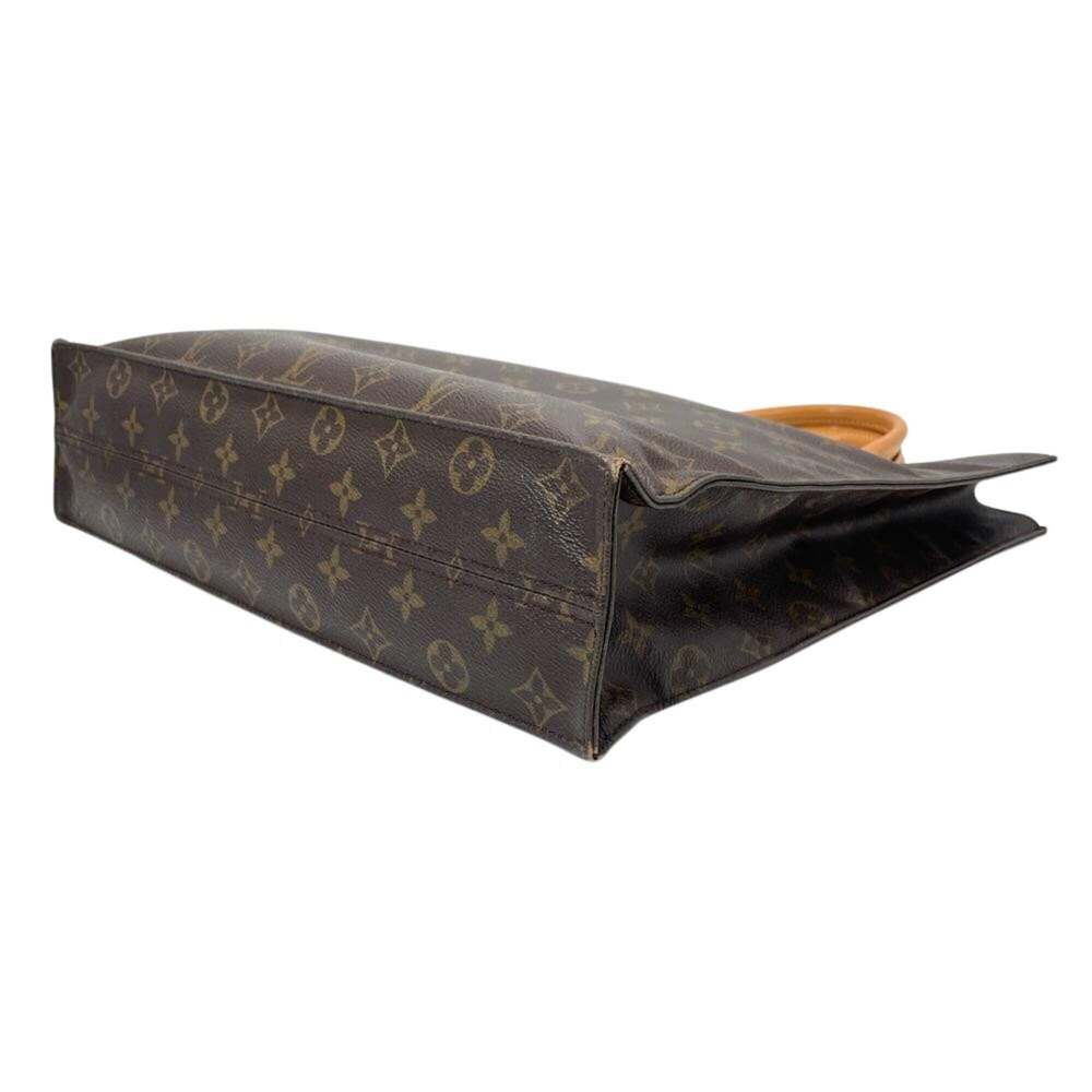 LOUIS VUITTON Brown Monogram Canvas Tote Bag - Picture 4 of 9